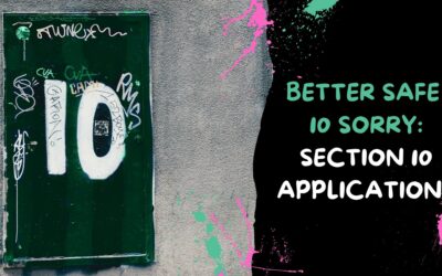 EXPLAINED: Section 10 Applications