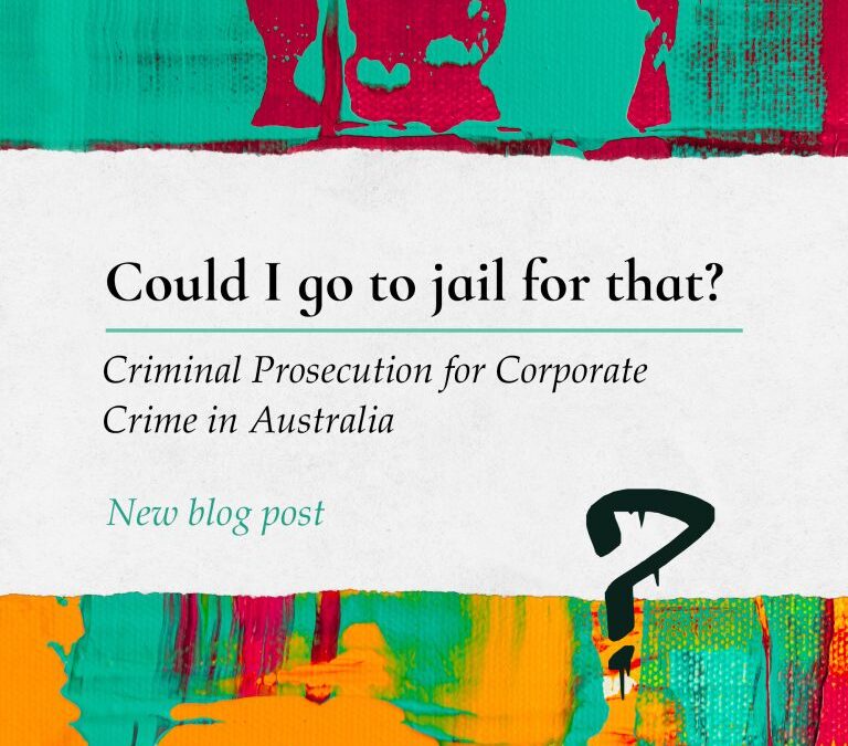 Could I go to jail for that? 