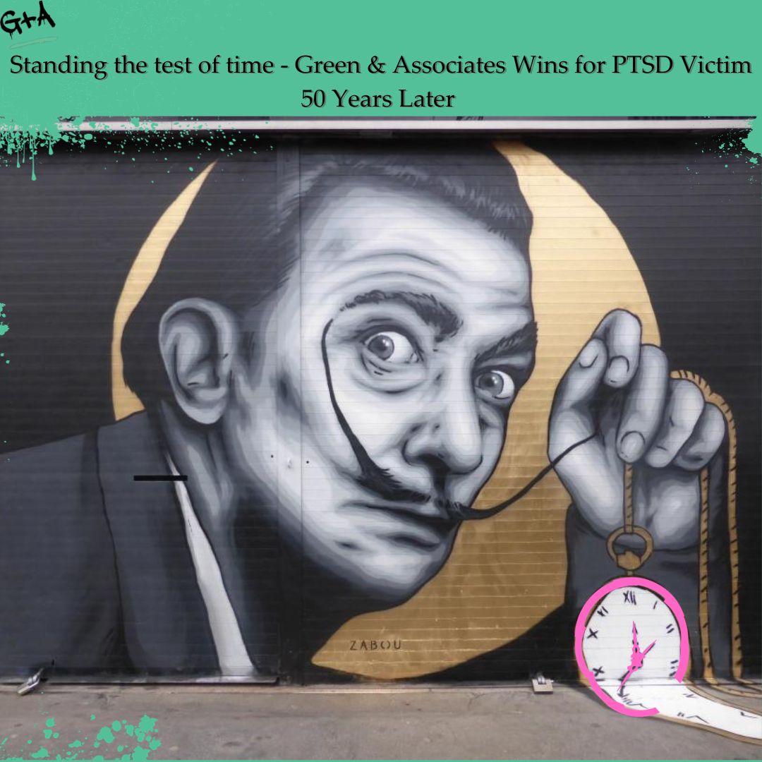 Standing the test of time – Green Associates wins for PTSD victim 50 years later