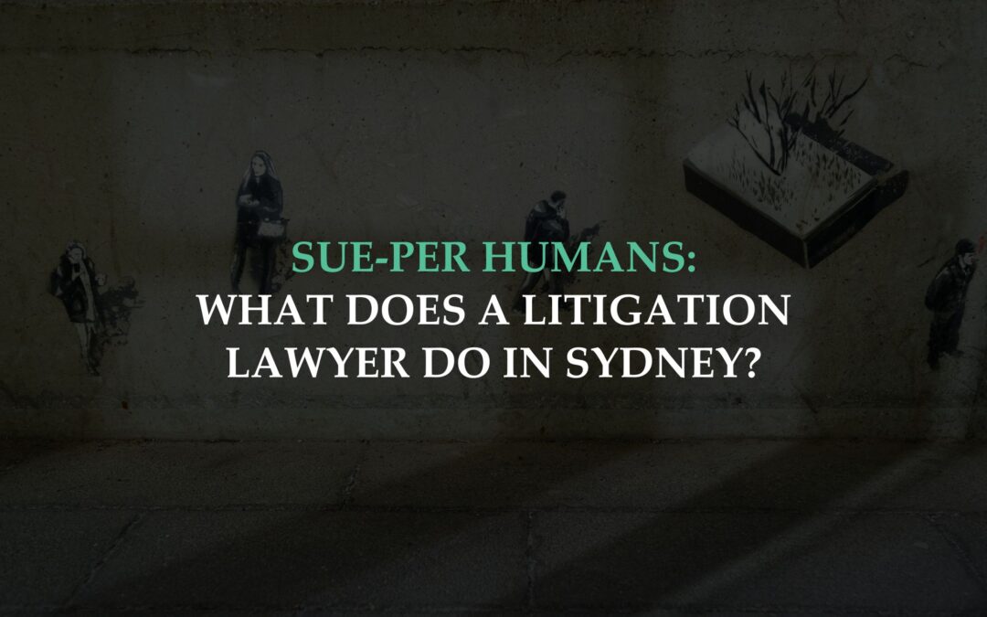 What Does a Litigation Lawyer Do in Sydney?